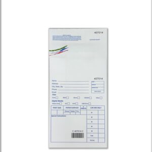 3470<br>Brushstrokes<br>Order Envelope<br>with Barcode