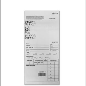 4800<br>Garden Bloom<br>Order Envelope<br>with Barcode