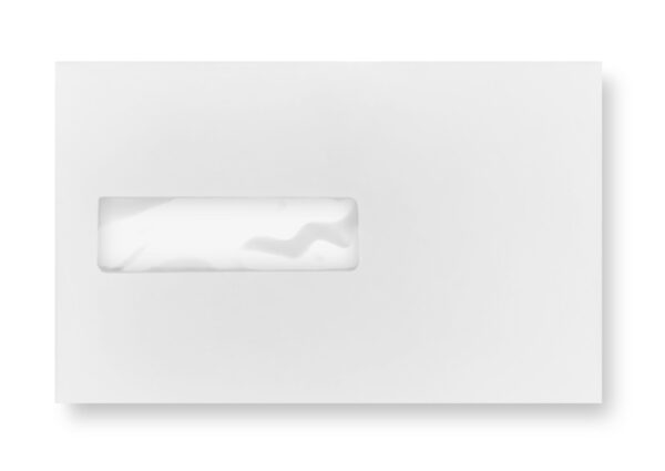 9002<br>White Business Envelope<br>6 x 9 1/2 with window